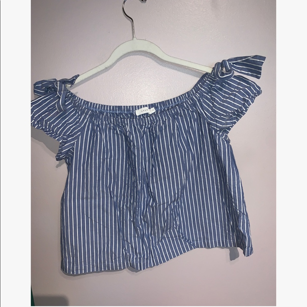 Off the shoulder blouse